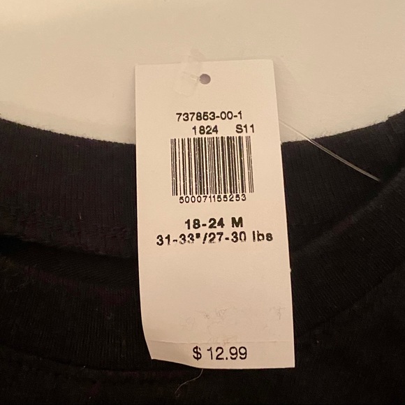 Baby YODA (Grogu) Trick or Treat T Shirt 18-24 Months NWT - Picture 3 of 4